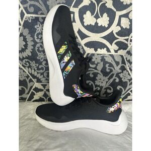 ADIDAS WOMENS PUREMOTION CLOUDFORM COMFORT RUNNING SHOES MULTICOLOR SIZE 8